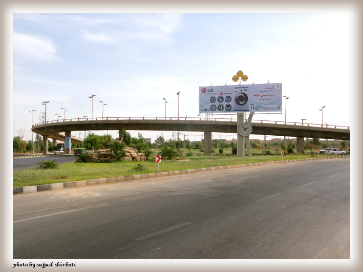 پل روگذر آزادگان دزفول- عکس سجاد شیربتی
